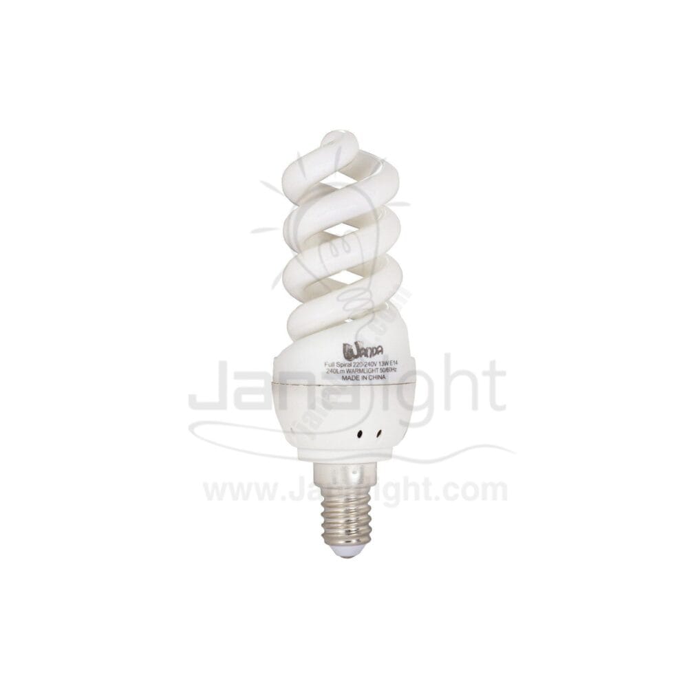 لمبة موفرة فلام وورم 15 وات E14 Energy Saving Spira 15 watt warm